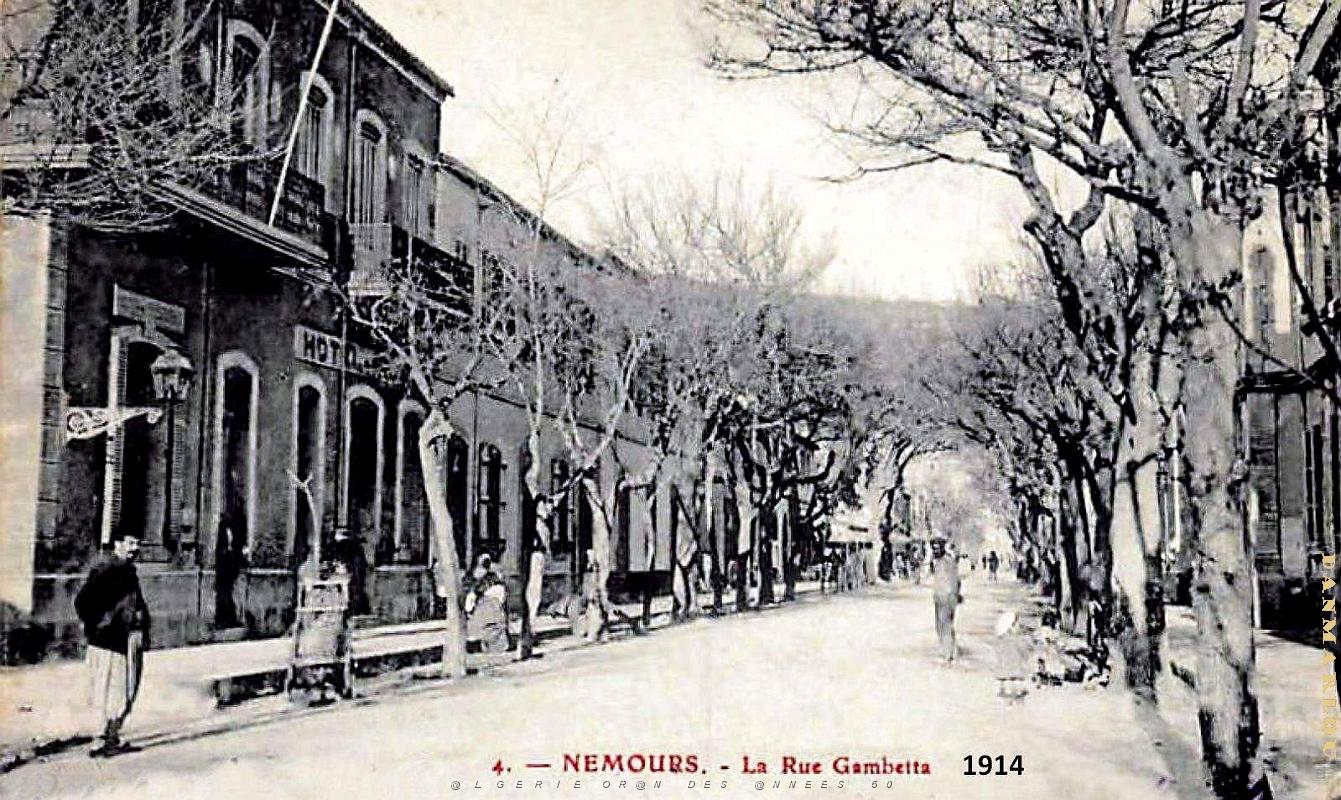 Nemours - Rue Gambetta - 1914.jpg
